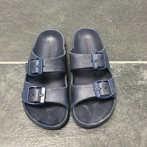 Weestep Boys Blue Slip on Sandals - size 11